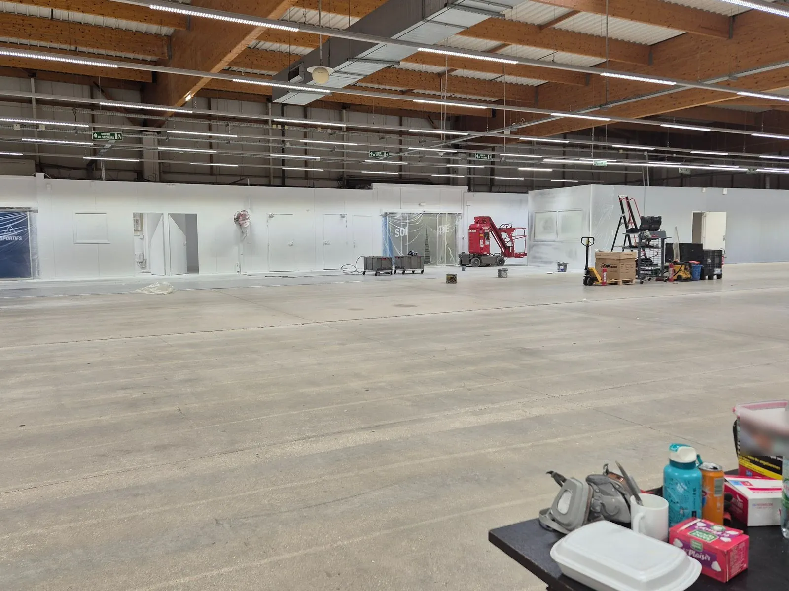 Remise en état de local - photo chantier 3
